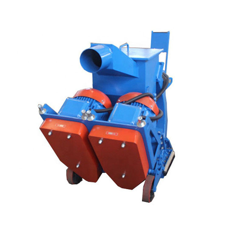 Aspects associated with road shot blasting machines