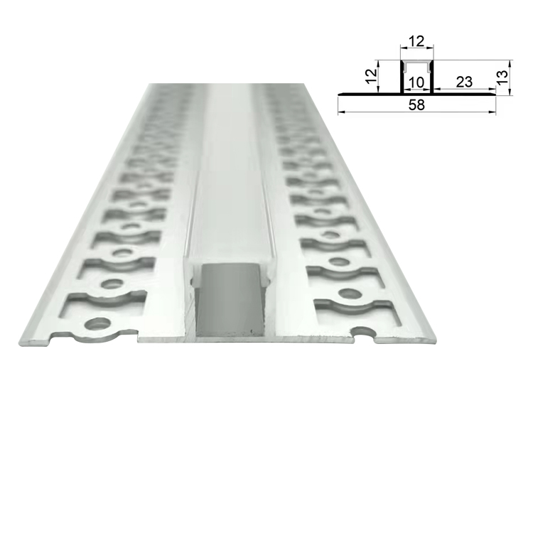 Components of a Recessed LED Profile